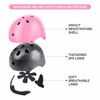 Picture of DaCool Kids Bike Helmet Skateboard Knee Pads - Toddler Helmet Adjustable for 3~8yrs Girls Boys Child Kids Protective Gear Set for Sport Cycling Bike Roller Skating Scooter Rollerblade,Pink