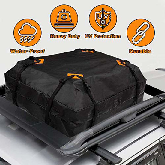 GetUSCart VaygWay Rooftop Cargo Carrier Bag Waterproof Car Roof Cargo