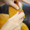 Picture of 16pcs Yarn Needle, Bent Needle Tapestry Needle Set, Wool Needles Large-Eye Blunt Needles and Crochet Hooks for Knitting Crochet(Random Color)