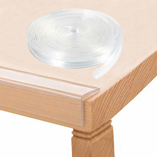 Baby Proofing, Tables Corner Guards Baby Child Safety, 20ft(6m) Soft Bumper  Strip Furniture Clear Toddler Edge Corner Protectors, Desk Edge Cushion