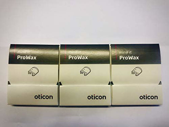 Picture of ;Genuine Oticon ProWax MiniFit Replacement Wax Filters (3 Packs- 18 Filters)