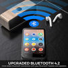 Picture of TIMMKOO MP3 Player with Bluetooth, 4.0" Full Touchscreen Mp4 Mp3 Player with Speaker, Portable HiFi Sound Mp3 Music Player with Bluetooth, Voice Recorder, E-Book, Supports up to 512GB TF Card (Black)