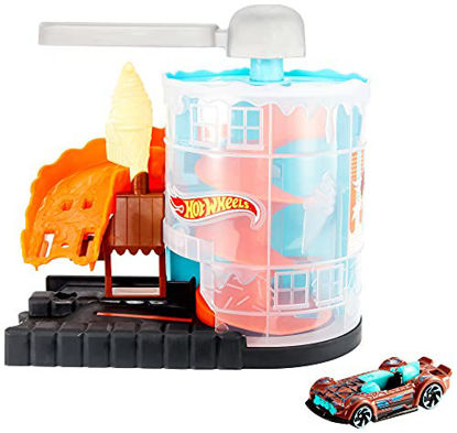 Picture of Hot Wheels Downtown Burger Dash Playset