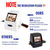 Picture of Film Negative Scanner 22 MP 110 135 126KPK Super 8 Negative Photo Scanner 35mm Slide Film Scanner Digital Film Converter High Resolution 22MP 2.4" LCD(White)
