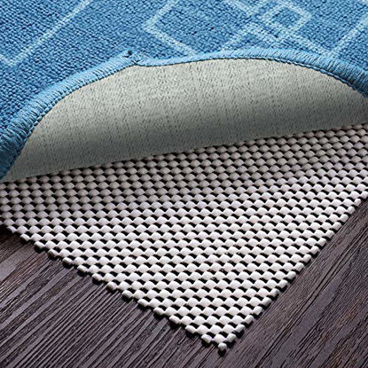 Picture of Veken Non-Slip Rug Pad Gripper 8 x 10 Feet Extra Thick Pad for Hard Surface Floors, Keep Your Rugs Safe and in Place