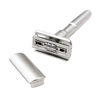 Picture of Safety Shaving Razor Set, River Lake RZ700 Long Handle Stainless Adjustable Double Edge Classic Safety Shaver Razor (Razor with Protective Case, Black)