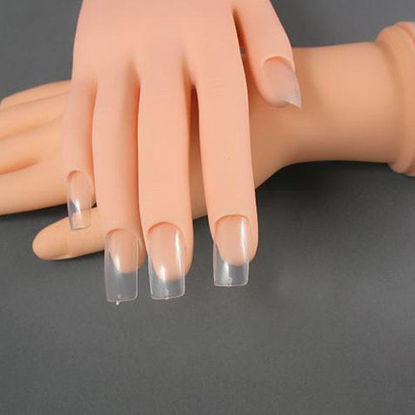 Picture of ACE New Practice Hand Model Flexible Movable Soft Fake Hand for Nail Art Training