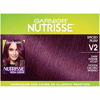 Picture of Garnier Nutrisse Ultra Color Nourishing Hair Color Creme, V2 Dark Intense Violet (Packaging May Vary), Pack of 1