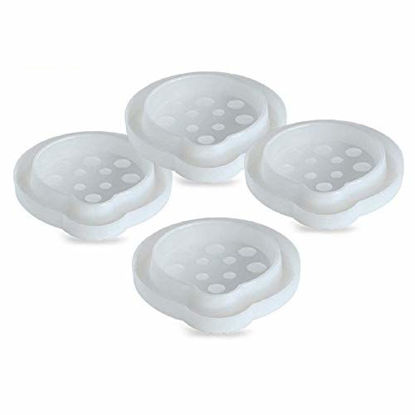 Picture of ASPECTEK Bed Bug Trap and Climb Up Insect Interceptors 4 Pack Set, Environmental Friendly & Safe