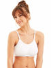 Picture of Kalon 4 Pack Nylon Spandex Removable Pads Comfort Bras Ext Sizes (M/L, Basics)