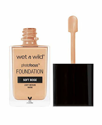 Picture of wet n wild Photo Focus Foundation, Soft Beige, 1 Ounce