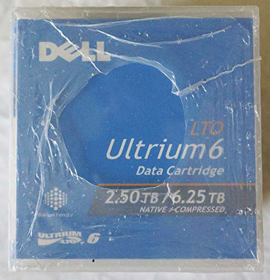 Picture of Dell LTO-6 Tape 2.5tb/6.25tb, Dell Lto-6 Ultrium, Part # 342-5450/ 3w22t