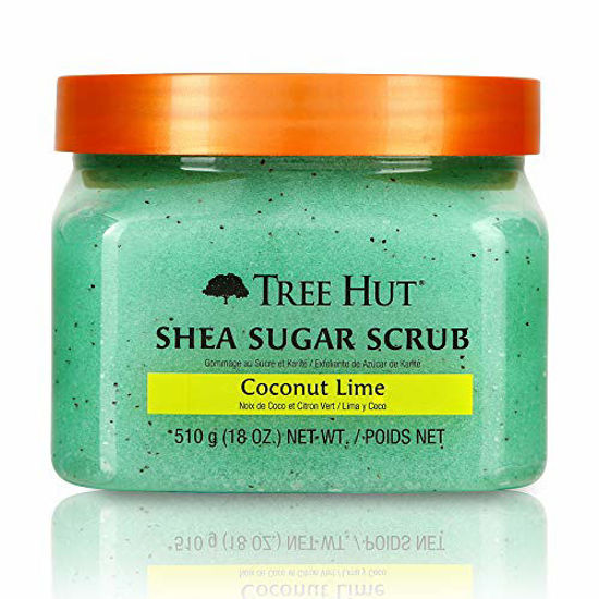 Picture of Tree Hut Shea Sugar Scrub, Coconut Lime, 18 Ounce (Pack of 3)