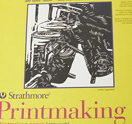 GetUSCart- Strathmore Paper Pad 300 Series Lightweight Printmaking, 8 ...
