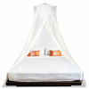 Picture of MEKKAPRO Extra-Large King Mosquito Bed Net, Made for King Queen and Twin, Two Openings Netting | Bed Canopy Curtains, White Mosquito Netting