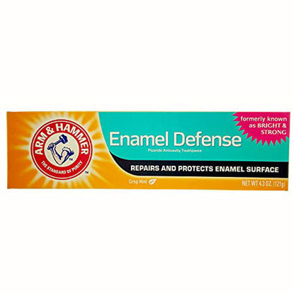 Picture of ARM & HAMMER Truly Radiant Bright & Strong Fluoride Anticavity Toothpaste Fresh Mint 4.3 oz