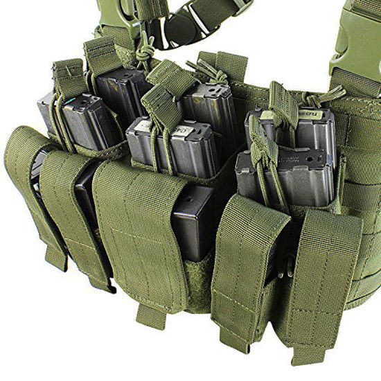 GetUSCart- Condor Recon Chest Rig Coyote, Brown, 30