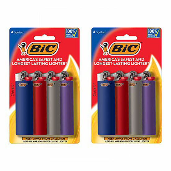 BIC Select Metal Case with Mini Lighter, 2-Pack : : Health