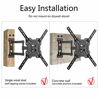 Picture of Suptek TV Wall Mount Swivel and Tilt Full Motion for Most 23 to 55 inch TV Mount up to 55lbs VESA 400x400mm (A1+)