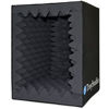 Picture of TroyStudio Portable Sound Recording Vocal Booth Box - |Reflection Filter & Microphone Isolation Shield| - |Large, Foldable, Stand Mountable, Super Dense Sound Absorbing Foam|(Black)