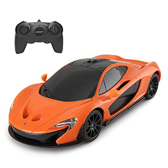 Picture of Rastar RC Car | 1:24 Scale McLaren P1 Remote Control Toy Car, R/C Model Vehicle for Kids - Orange