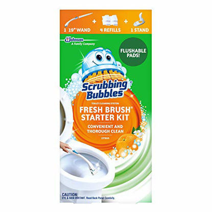 Scrubbing Bubbles Fresh Brush Toilet Cleaning System Refill - Citrus Scent  - 20ct