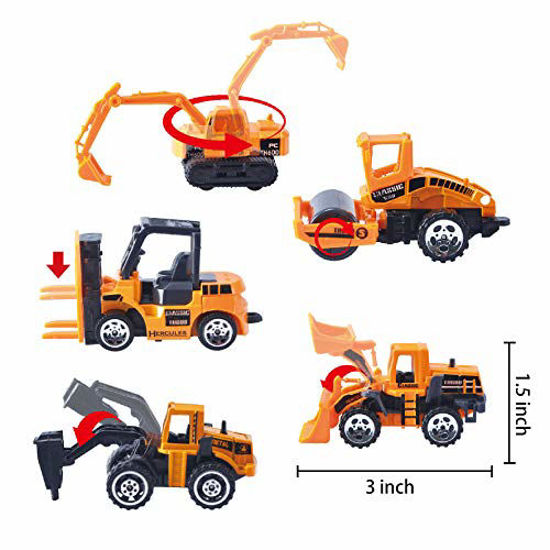 GetUSCart- 11 in 1 Die-cast Construction Truck Vehicle Car Toy Set Play ...