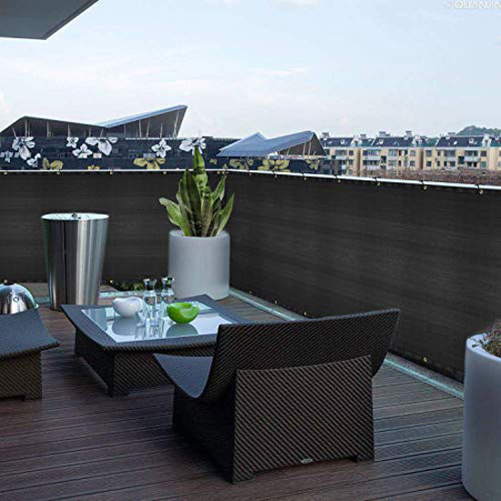 GetUSCart DearHouse Balcony Privacy Screen Cover, 3.5ft x16.5ft