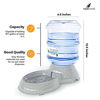 Picture of NOA Automatic Pet Water Dispenser | 1 Gallon Cat and Dog Gravity Feeder, Waterer Dispenser Station, H20, BPA-Free, Small and Big Pets Water Station, Pet Water Bowl, Cat and Dog Water Bowl