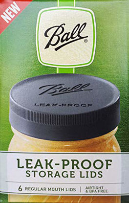 Picture of Ball Mason Jar Lids - Regular Mouth (Mason Jar Caps) - Leak Proof (Standard)