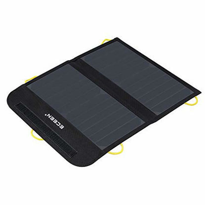 Picture of ECEEN Solar Charger Foldable Solar Panel Charge for iPhones, Smartphones, Tablets, GPS Units, Speakers, Gopro Cameras, and Other Devices (13W with Net Pocket)