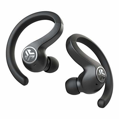 Picture of JLab JBuds Air Sport True Wireless Bluetooth Earbuds + Charging Case | Black | IP66 Sweat Resistance - Class 1 Bluetooth 5.0 Connection | 3 EQ Sound Settings JLab Signature, Balanced, Bass Boost