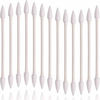 Picture of Joyeah 800 Pieces Cotton Swabs, Double Precision Tips with Paper Stick, 4 Packs, 200 Pieces 1 Pack (Pointed Shape)