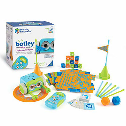 Picture of Learning Resources Botley the Coding Robot Activity Set, Homeschool, Coding Robot for Kids, STEM Toy, Programming for Kids, Ages 5+
