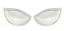 Picture of 2PCS Clear Breathable Silicone Inserts Pads Breast Enhancers Push-up Bra Insert Pad Swimwear Push up Booster Pads (Clear)