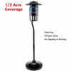 Picture of DynaTrap DT1260 ½ Acre Mosquito and Insect Trap Twist On/Off with Pole Mount - Black