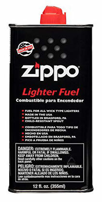 Picture of Zippo 12FC Lighter Fluid, 12 Ounce , Black
