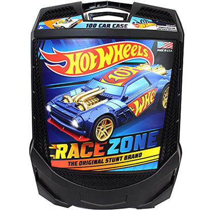 Picture of Hot Wheels 100-Car, Rolling Storage Case with Retractable Handle