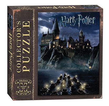 Picture of USAOPOLY World of Harry Potter 550Piece Jigsaw Puzzle | Art from Harry Potter & The Sorcerer's Stone Movie | Official Harry Potter Merchandise | Collectible Puzzle