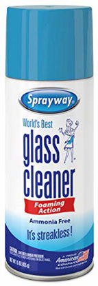 Picture of Sprayway SW053R Ammonia-Free Glass Cleaner, Foaming Action - Streakless Shine, 19 Ounce (Pack of 1)