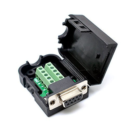 GetUSCart- Oiyagai DB9 Female 9Pin to Screw Terminal Connector Signal ...