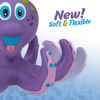 Picture of Nuby Floating Purple Octopus with 3 Hoopla Rings Interactive Bath Toy