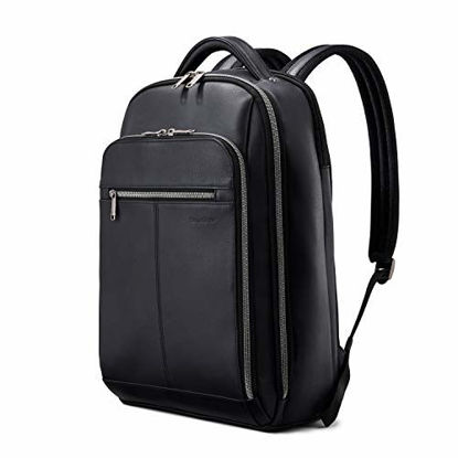Picture of Samsonite Classic Leather Backpack, Black, One Size