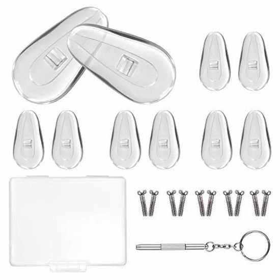 GetUSCart YR 15mm Soft Silicone Air Chamber Eyeglass Nose Pads