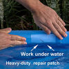 Picture of ATIE Heavy-Duty Vinyl Liner Pool Repair Patch Adhesive Glue Kit for Above Ground Inflatable Pools with Water Leak or Inflatable Pool Float, Toy, and Lounge with Air Leak - Work Under Water (1 Pack)