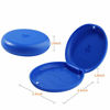 Picture of (2 Pack) Retainer Case,Solid Orthodontic Retainer Cases-Blue