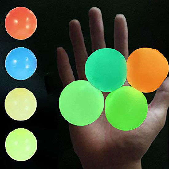 Glow in the dark sticky balls best sale
