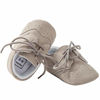 Picture of Enteer Baby Boys Girls Shoes Prewalker PU Sneakers First Walker Shoes Newborn Crib Shoes Grey US 5