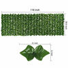Picture of DearHouse 118x39.4in Artificial Ivy Privacy Fence Screen, Artificial Hedges Fence and Faux Ivy Vine Leaf Decoration for Outdoor Garden Decor