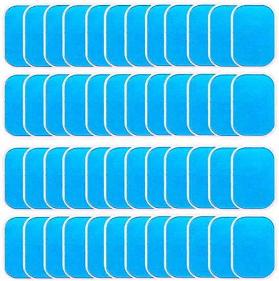 Picture of LEKEONE 50 Pcs/25 Packs Pads Abs Trainer Replacement Gel Sheet for Abdominal Muscle Trainer, Accessory for Ab Workout Toning Belt
